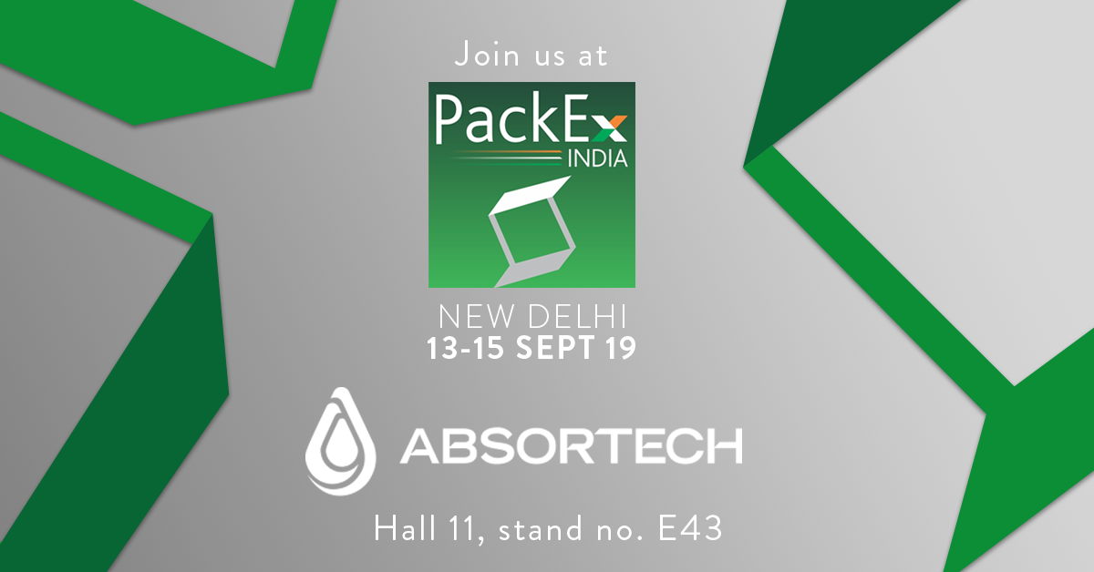 Absortech India will participate at the packaging exhibition Packex India